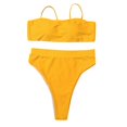 thumbnail image 3 of Women's Bikini High Waisted Tummy Control Two Piece Swimsuit Sling Swimwear, 3 of 5
