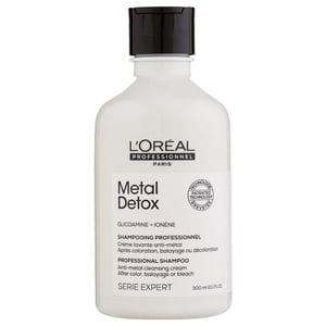 L'Oreal Professionnel Metal Detox Anti-Metal Cleansing Cream Shampoo 10.1 fl oz / 300 ml