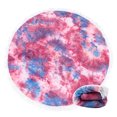 thumbnail image 1 of Leutsin Serviette de Plage en Microfibre Double Face Teinture sur Nœuds Frange Ronde, 1 of 2