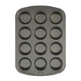 thumbnail image 1 of GoodCook Everyday Nonstick Steel Muffin Pan, 12 cup, Gray, 1 of 8