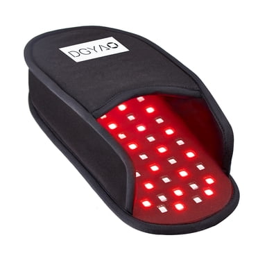 DGYAO Infrared & Red Light Therapy Device Slippers for Feet Pain Relief Upgrade Techonology (1Pad)