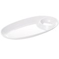 thumbnail image 1 of Ceramic Breakfast Plate Multi-function Food Tray Divided Plate Sushi Display Plate Snacks Plate, 1 of 8