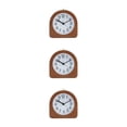 thumbnail image 3 of relayinert Wood Exquisite Travel Alarm With No Noise And Small Size For Easy Prevent Oversleep Small And Exquisite Convenient Deep 3Set, 3 of 6