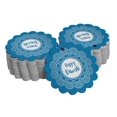 thumbnail image 1 of Inkdotpot Silver Foil Paper Hang Tags Happy Diwali Favor Tags 50 Pieces, 1 of 6