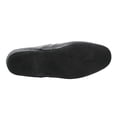 thumbnail image 4 of Pamir Men's Genuine Leather Opera Slippers with Memory Foam Insole and Leather Outsole Size US 10 M Black, 4 of 9