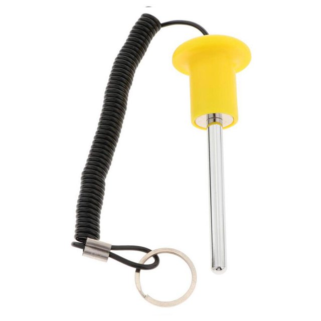 jinwen Goupille de Poids Accessoires Multifonctions en Acier Inoxydable Jaune 10x80mm
