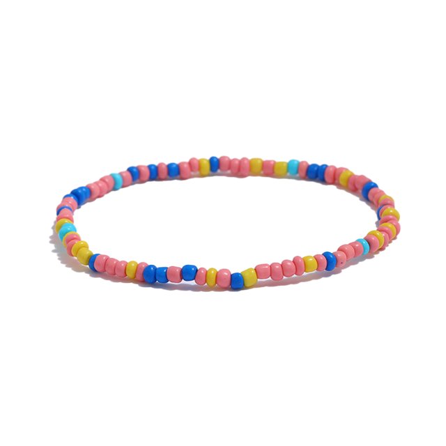 ziyahi Rice Bead Ankle Bracelet Unique Colour-fast Ankles Chains Exquisite Handmade Multi-purpose Chic Girls Anklets Feet Decor 29