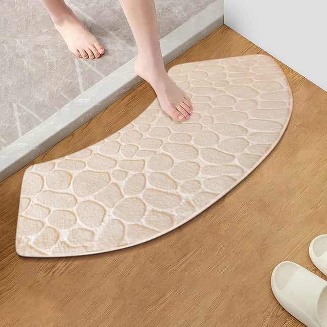 EGNMCR Rugs for Living Room, Area Rug 1pc Memory Foam Bath Rug Embossed Bathroom Mat Water Absorbent And Washable Bath Rugs Non-Slip Thick Soft And Comfortable Carpet For Show catch mud
