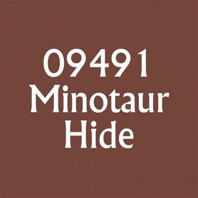 Reaper Miniatures REM09491 Bones Master Series Acrylic Paint, Minotaur Hide