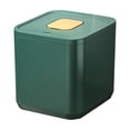 thumbnail image 3 of Feltree Protection Against Tides Sealed Rice Bucket Household Food Storage Box Rice Storage Jar Press Open Lid High Temperature Resistants Can Hold 5 Kg of Rice, 3 of 8