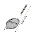 thumbnail image 3 of Stainless Steel Filter Screen Fine Household Juicer Filter Screen Kitchen Spoon, 3 of 6