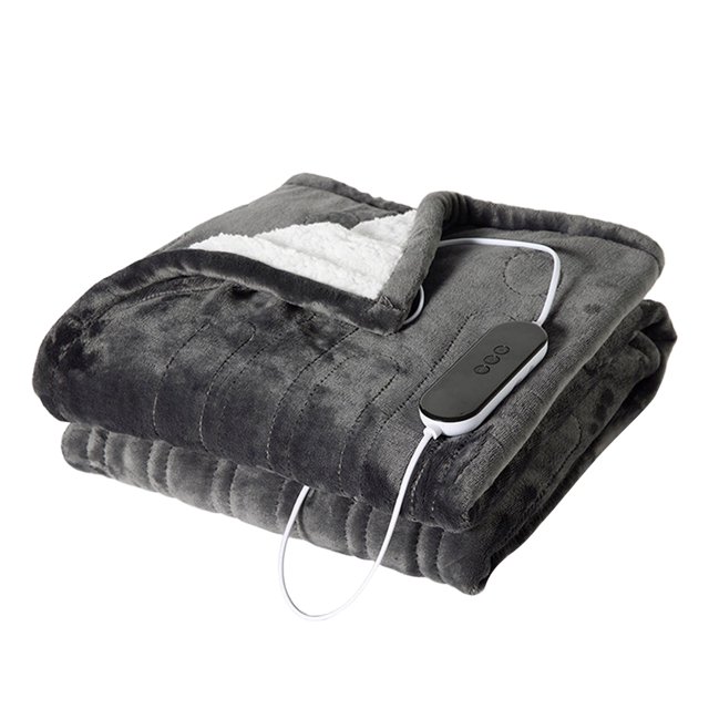 Couverture Chauffante en Coton à Température Réglable, Contrôle Intelligent, Lavable à la Machine, Multifonction pour la Maison, la Chambre, le Salon, Détente