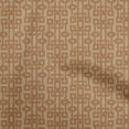 thumbnail image 1 of oneOone Velvet Tawny Brown Fabric Geometric Sewing Craft Projects Fabric Prints By Yard 58 Inch Wide, 1 of 5