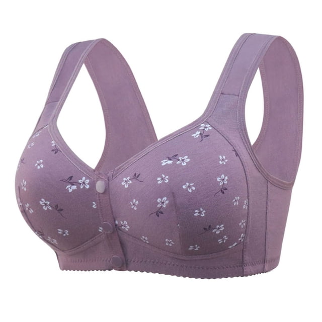 Birdeem Womans Embroidered Glossy Comfortable Breathable Bra Underwear No Rims