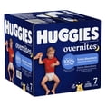 thumbnail image 2 of Huggies Overnites Nighttime Baby Diapers, Size 7 (41+ lbs), 36 Count, 2 of 9