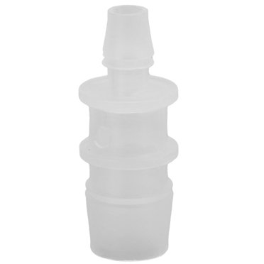 Air Valve Connector, Plastic Aquarium Airline Tubing Straight  For Water Pumps 4 To 2