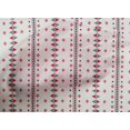 thumbnail image 4 of oneOone Cotton Cambric Fabric Diamond & Triangle Geometric Print Fabric BTY 56 Inches Wide, 4 of 4