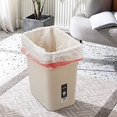 thumbnail image 3 of Jinsinto Gallon Drawstring Garbage Bags, Trash Bag, Clear 45cm*50cm 15pcs/roll, 3 of 5