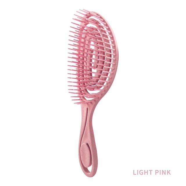 Brosse Démêlante Ventilée pour Cheveux Bouclés, Épais et Noués