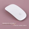 thumbnail image 3 of Table Pad, Desk Pad, 70 * 35cm Pu Leather Table Pad, Laptop Table Pad, Double-Sided (Purple), 3 of 4