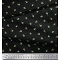 thumbnail image 3 of Soimoi Rayon Fabric Leaves & Buds Floral Printed Craft Fabric by the Yard 56 Inch Wide, 3 of 3
