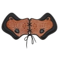 thumbnail image 1 of Pair Cnc Heat Shield Saddle Protector Brown For Harley Flhx, Fxdls Xl Sportster, 1 of 11