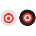 thumbnail image 1 of 2x 25 x 3cm Archery Eva Foam Target Self Healing Bow Moving Hunting Practice White+Red & Black+Red,2 x Outdoor moving target, 1 of 8
