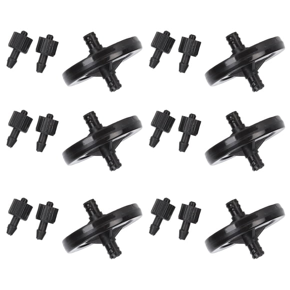 Filtres d'Encre, Filtre d'Encre Durable 45 mm Grand Disque Noir 6 Ensembles pour Konica pour Spectra pour 6 mm X 4 mm, 4 mm X 3 mm