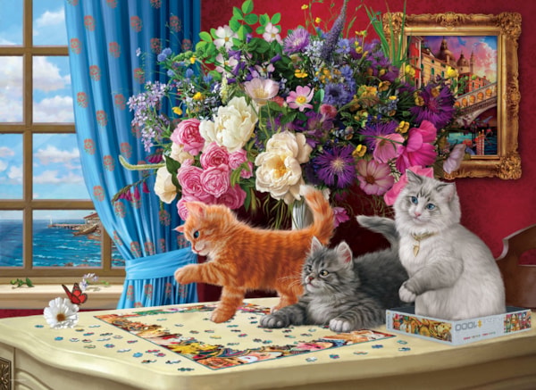Chats buzzants 1000 Puzzle de pièce