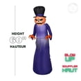 thumbnail image 2 of Gemmy Halloween Inflatable Pumpkin Reaper, 2 of 3
