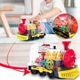 thumbnail image 2 of Toy Gear Locomotive Music Flash Car For Children With Automatic Obstacle Avoidance Three Gear Adjustment Size 6.7X4.3X3.5 Inch, 2 of 9