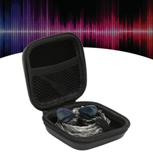 Wired Monitor Earbuds, Bass Mode HiFi Wired Earbuds 3 Modes Magnetic Dual Cavity Dynamic Driver  for Listening To Music