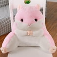 thumbnail image 3 of Cushion Reading Pillow With Arms for Kids Teens and Adults - Soft Backrest Support for Bed Sitting Up Cartoon Chair Design Lumbar Rest Pillow 177x1575 Inches, 3 of 3