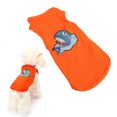 thumbnail image 4 of Tenues pour Animaux de Compagnie, Vêtements de Chien Design à la Mode et Humanisé pour Chihuahua Terrier Golden Retriever Rouge, Orange, 4 of 8