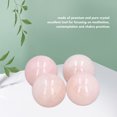 thumbnail image 3 of Rose Quartz  Balls, Rose Quartz Sphere Clear Negative Energy 4 Pieces  For Meditation, 3 of 8