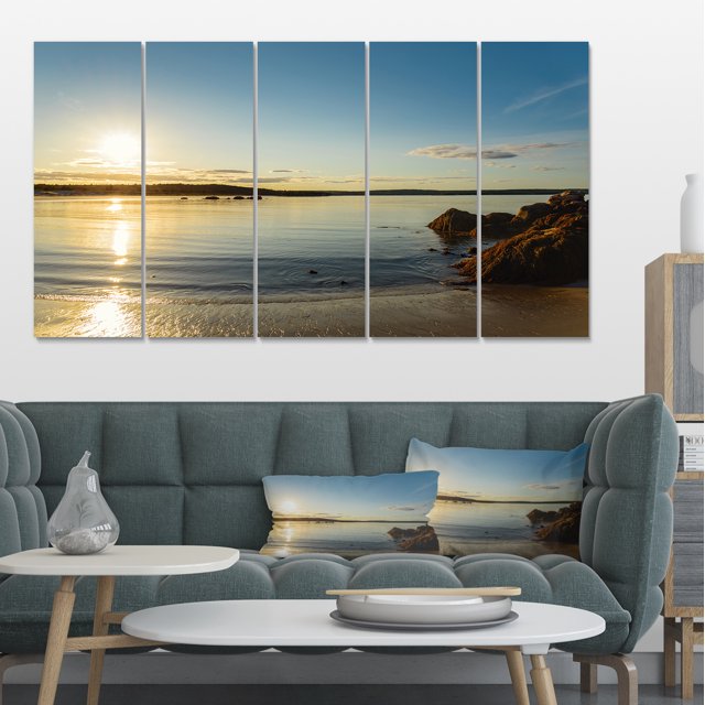 Carters Beach Nova Scotia Canada - Seashore Canvas Art Print
