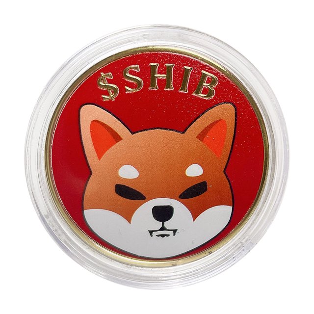 TIMIFIS Home Decor Double-sided Color Printing Coin Collection, Metal Shiba Inu Coin Collection Boho Decor - Fall