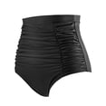 thumbnail image 4 of RELLECIGA Bas de Bikini Froncé Taille Haute pour Femmes, 4 of 6