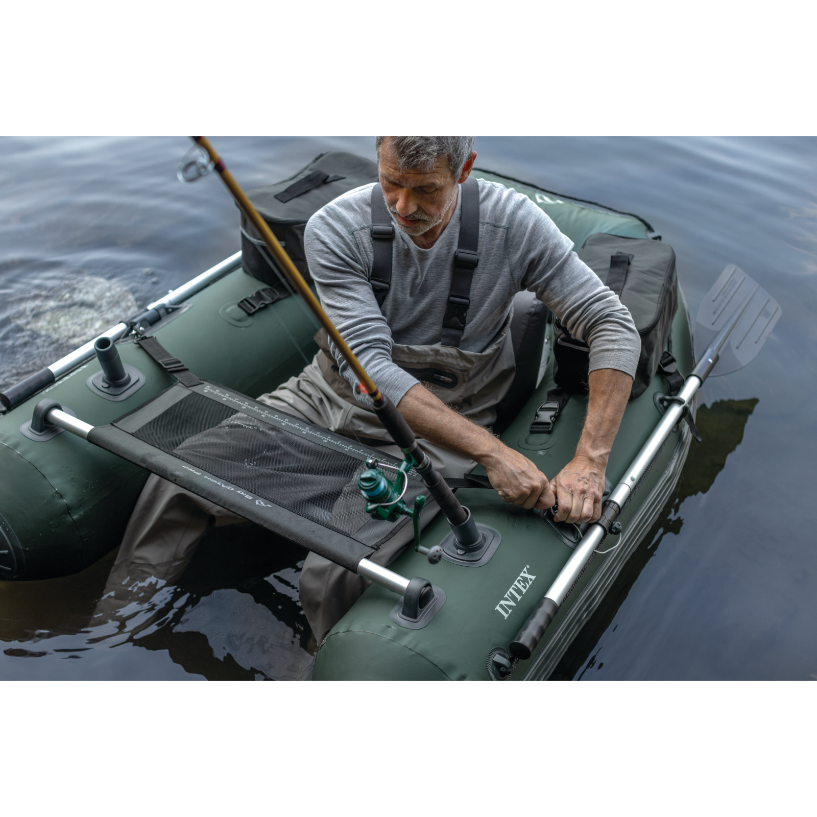 Tube de pêche Intex Big Catch Pro, âge : adulte
