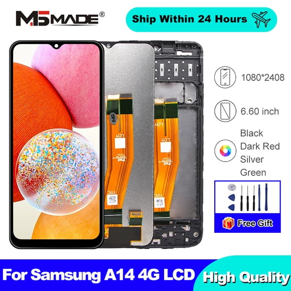 Blueday For Samsung Galaxy A14 4G 6.6 Inch LCD Touch Screen Digitizer Replacement