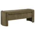 thumbnail image 1 of Bouclair Banc Ottoman Vert avec Rangement, 1 of 10