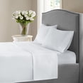 thumbnail image 1 of HLONK Fresh Linen 1200 Thread Count California King Size Deep Pocket Solid Cotton Sheet Set (California King, 1 of 3