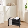 thumbnail image 2 of Bdday Outdoor Storage Box Shoe Rack Underbed Multi Layer Household Storage Shoe Cabinet Movable Shoe Organizer with Wheels Large Volume Entrance Shoe Cabinet Corridor Shoe Cabinet Kids Shoe Rack, 2 of 6