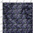 thumbnail image 2 of Soimoi Moss Georgette Fabric Leaves Leaves Printed Fabric 1 Yard 42 Inch Wide, 2 of 6