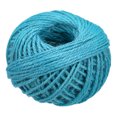 thumbnail image 1 of Uxcell 164 Feet 0.08" Jute Twine Jute Rope Jute Twine String Cords Lake Blue for DIY, 1 of 6
