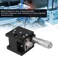 thumbnail image 3 of Sliding Table, Aluminum Alloy 19.6N Bearing High Accuracy Manual Linear Stage Wide Application 10mm Stroke  For Positioning, 3 of 8