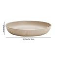thumbnail image 4 of Chmadoxn Kitchen Storage & Organization, Straw Round Household Vertical Pattern Spaghetti Dinner Fruit Snack Snack Dessert Dinner Snack Snack Dessert Dinner Plastic plates, 4 of 6