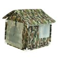 thumbnail image 2 of Abri pour Chats Résistant aux Intempéries Mobilier Portable Petit Chenil pour Chien Tissu Oxford Coloré, 2 of 9