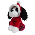 thumbnail image 3 of HOLIDAY TIME PLUSH SANTA DOG,9.5INCH, 3 of 4