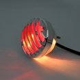 thumbnail image 3 of Feu de Frein Arrière Rond pour Moto pour Bobber Chopper Rat Personnalisé Chrome, 3 of 3